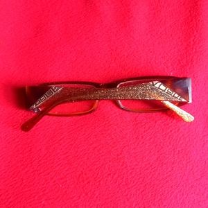 Eyeglass Frames  Vogue Brown Glitter Frames Size Medium